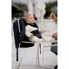 MiniMeis pelenkázó hátizsák és babarögzítõ hám étkezõszékhez Hero G5 Dusk Blue