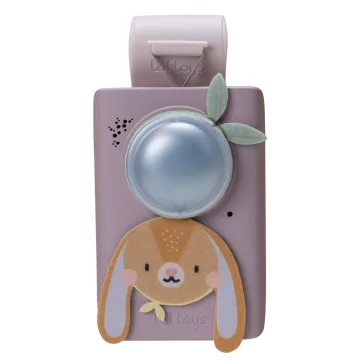   Taf Toys zenélõ éjjeli fény Bunny nyuszi, hangérzélkelõvel, vékony takaróval 13305