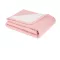 Kikkaboo takaró prémium pamut/sherpa kétoldalas 75x100cm Dream Big melange pink