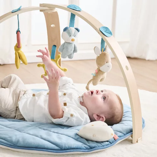 Nattou játszószõnyeg plüss fa játékhíddal Felix and Leo