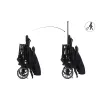 Fill sportbabakocsi Rover fekete K868-06