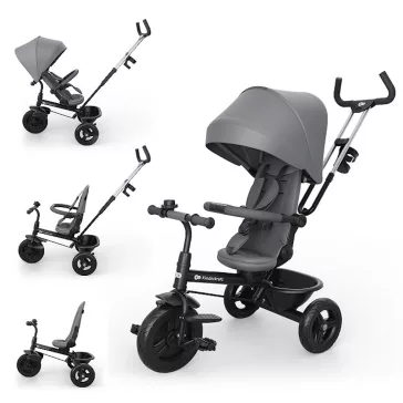 Kinderkraft tricikli Aston 2 Plus grey