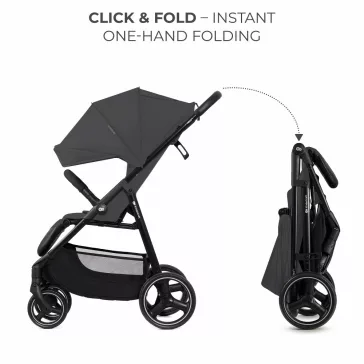 Kinderkraft sportbabakocsi 25 kg Trig 3 Granite grey