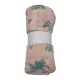 Soffi Baby takaró plüss dupla bézs krokodilos 75x100cm 