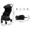 Fillikid sportbabakocsi Cooper fekete S1-06