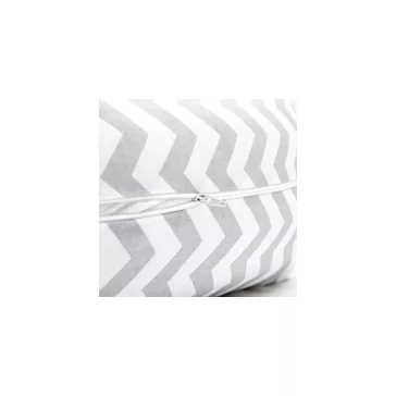   Scamp szoptatós párna univerzális pamut ZigZag Grey White SZPE167