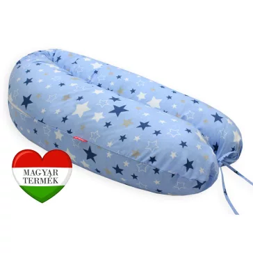   Scamp szoptatós párna univerzális pamut Blue White Little Big SZPE257
