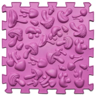   Puzzle Mix Gomba 1 elemből álló ortopédiai masszázs szőnyeg