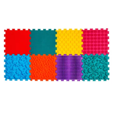   8 elemből álló "Tengerfenék" Puzzle masszázs szőnyeg