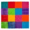 Szenzoros szőnyeg 16 elemből álló Mega Mix puzzle