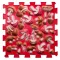 Ortek Gomba Puzzle Színes Piros 1 elemből álló masszázs szőnyeg