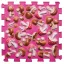 Ortek Gomba Puzzle Színes Rózsaszín 1 elemből álló masszázs szőnyeg