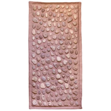 Ortek SOFT természetes kavics masszázs szőnyeg 93x44cm
