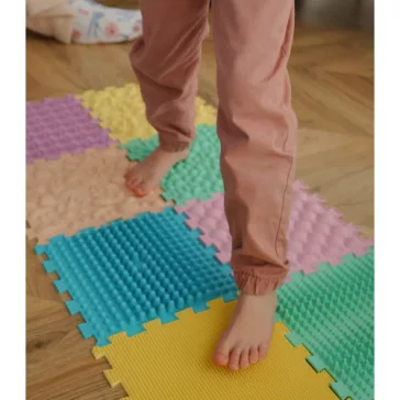 Puzzle Mix Pasztell 10 darabos masszázs szőnyeg