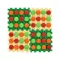 Ortek Mix Puzzle 4 elemből álló masszázs szőnyeg + 4 készlet „Minta” modul-rész