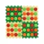 Ortek Mix Puzzle 4 elemből álló masszázs szőnyeg + 4 készlet „Minta” modul-rész