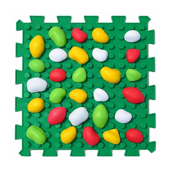 Ortek Mix Puzzle 8 elemből álló masszázs szőnyeg + „Kavicsok”